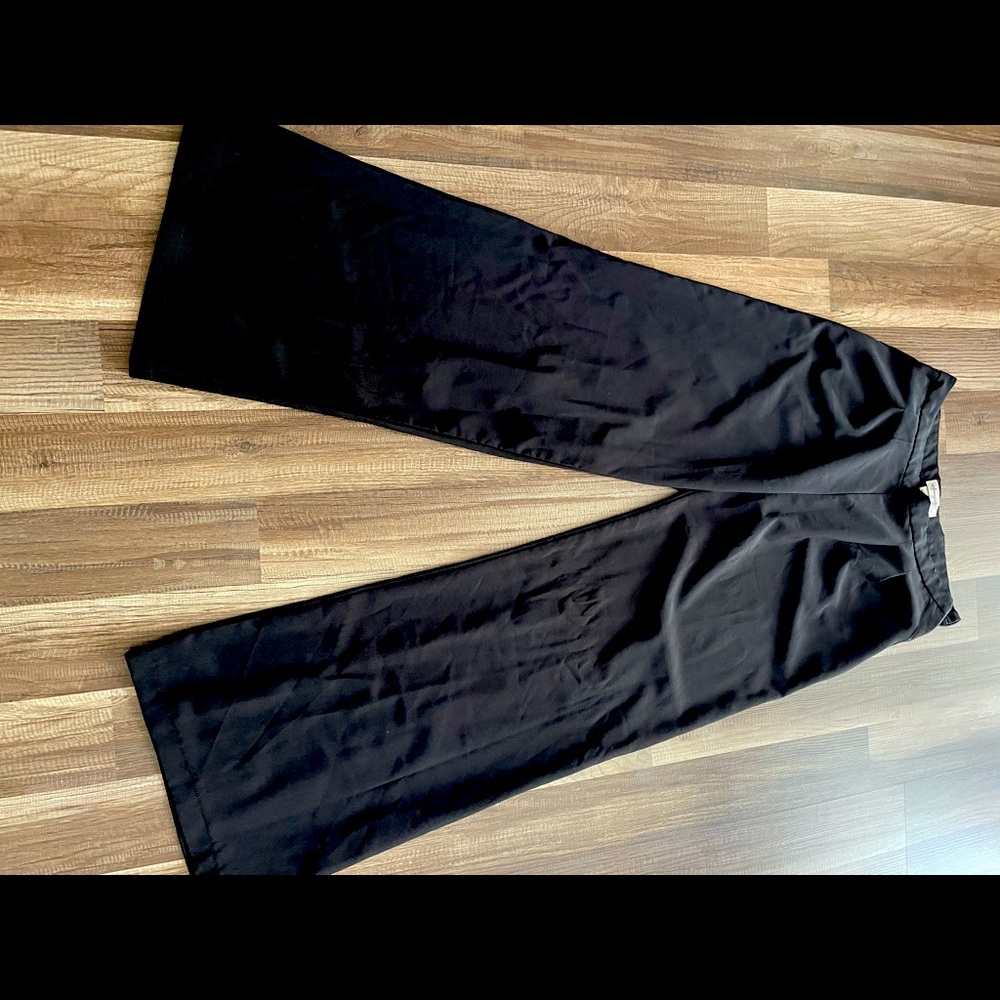 Black bell bottoms with pockets